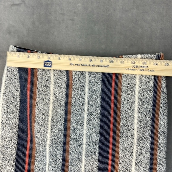 Ann Taylor 2 Piece Racer Stripe Fridge Short Sleeve Top and Pencil Skirt Size 6P - Picture 7 of 9